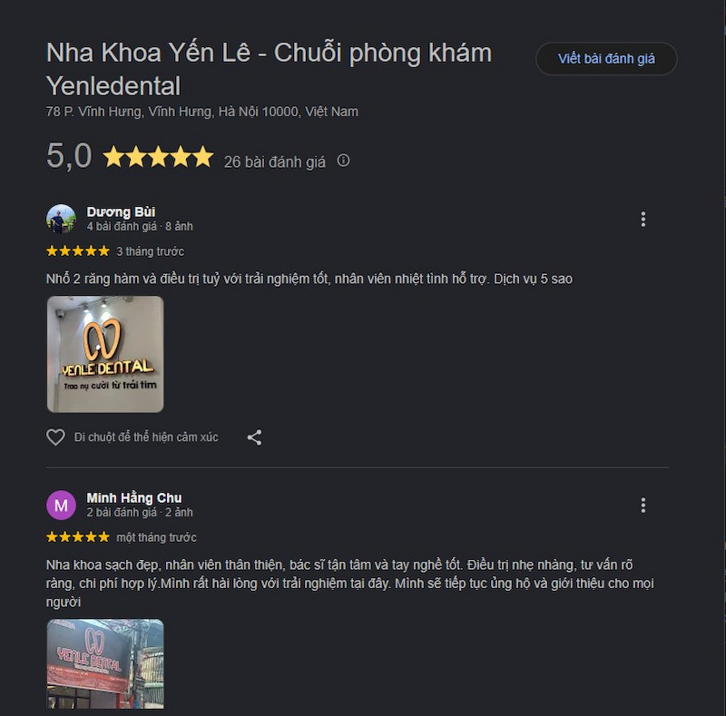Đánh giá khách hàng