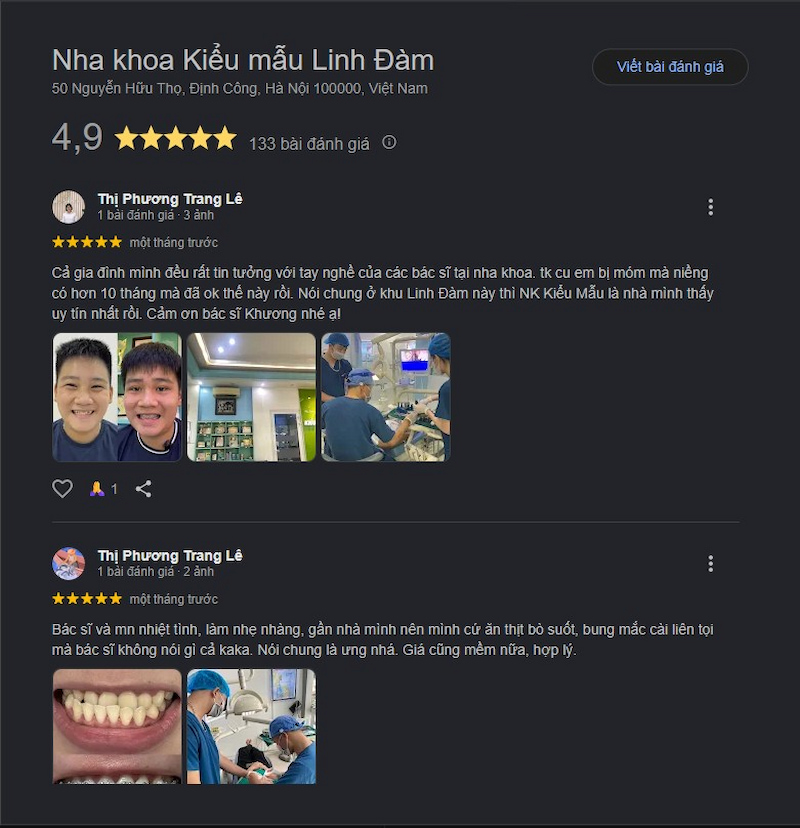 Đánh giá khách hàng