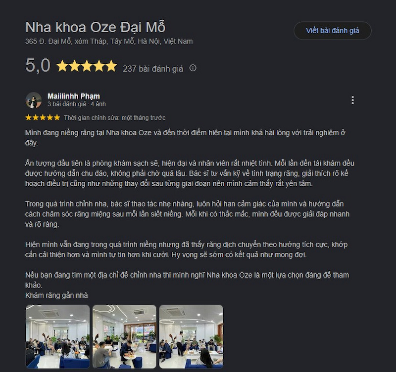 Đánh giá khách hàng