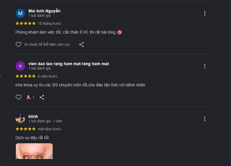 Đánh giá khách hàng